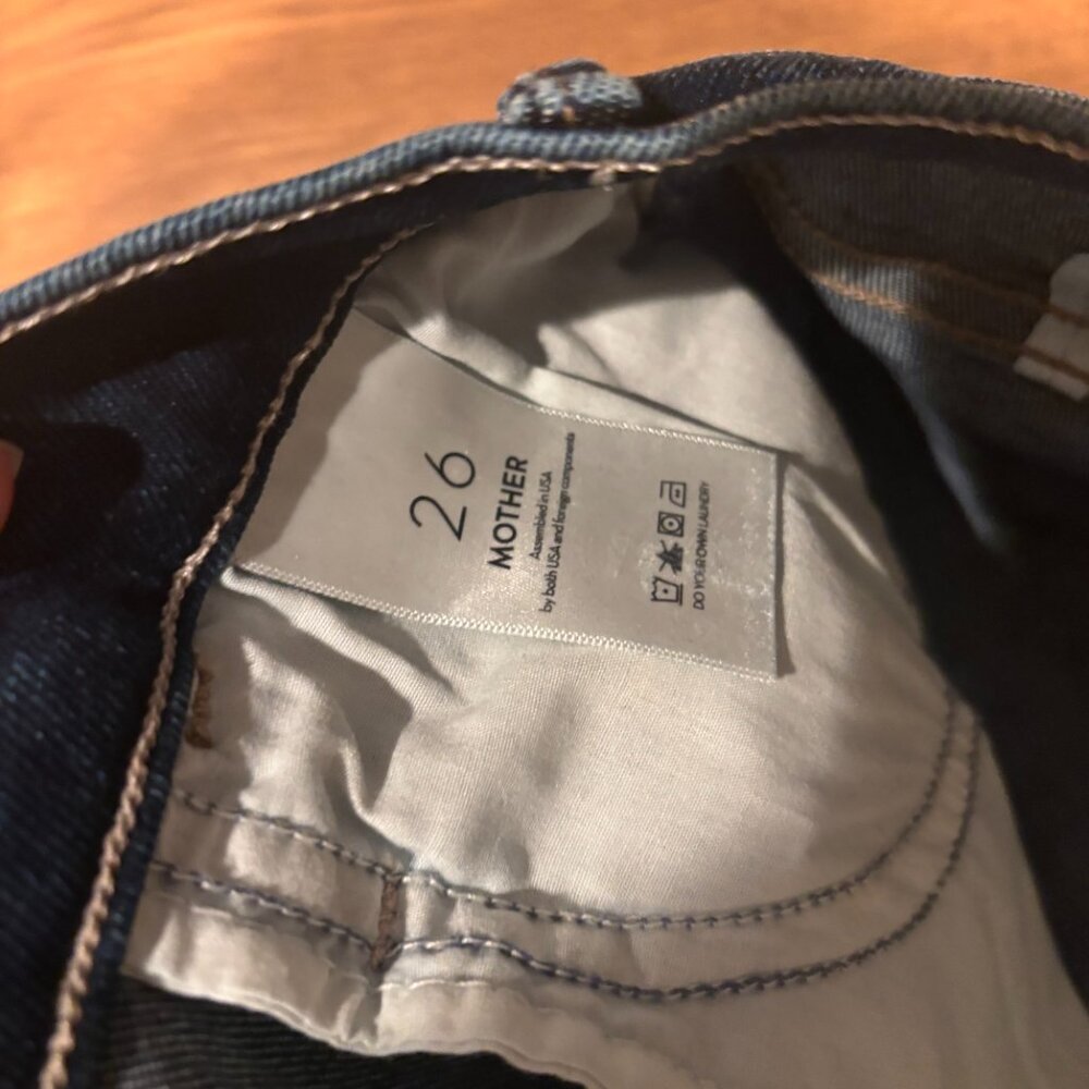 NEW MOTHER jeans! The Hustler Ankle in Taking Chances - Picture 5 of 9